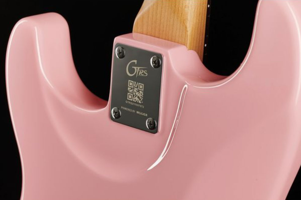 Mooer Gtrs S800 Hss Trem Rw - Shell Pink - MIDI / Digital elektrische gitaar - Variation 4
