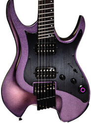 Metal elektrische gitaar Mooer GTRS-W900 - Aurora pink
