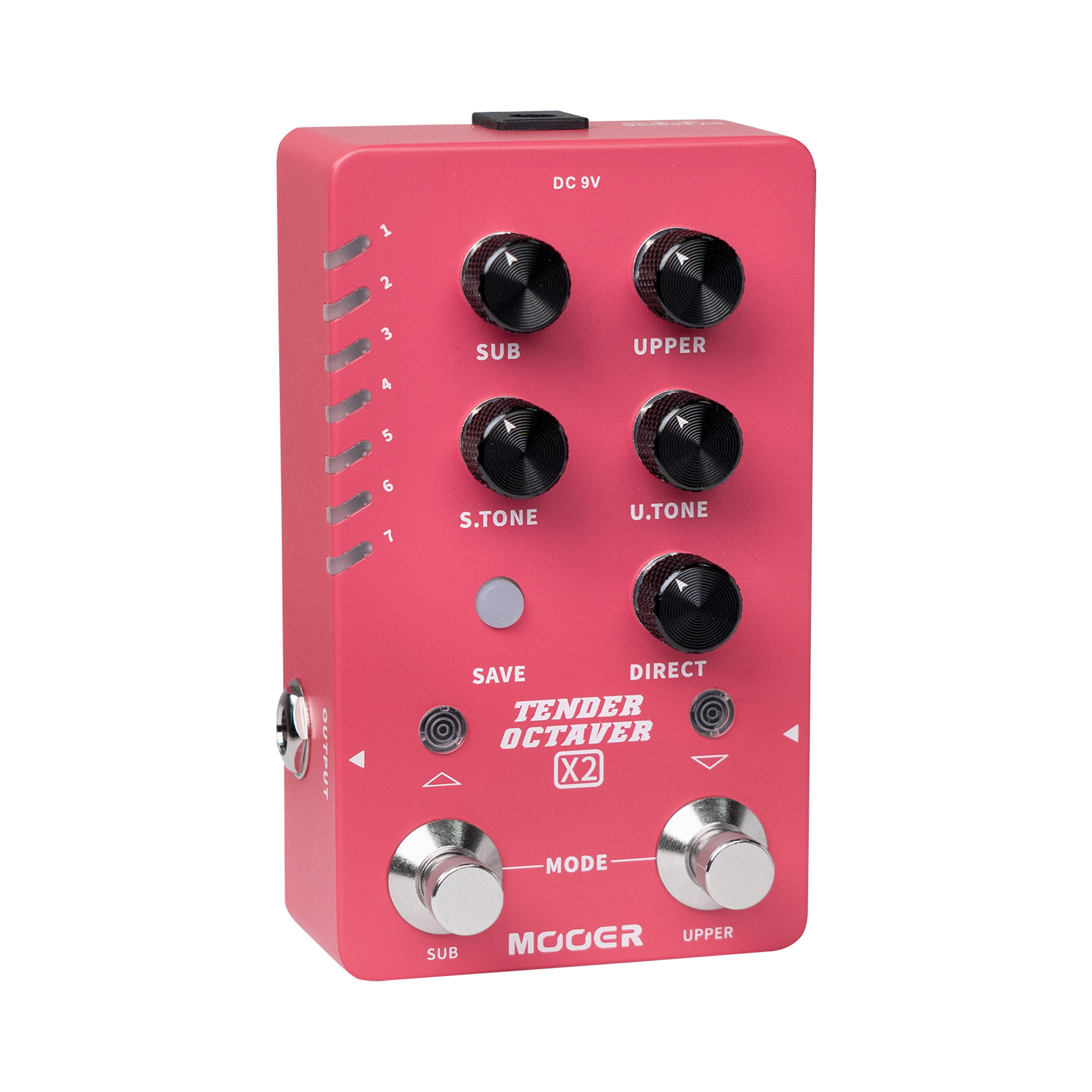 Mooer Tender Octaver X2 - Harmonizer effect pedaal - Variation 1