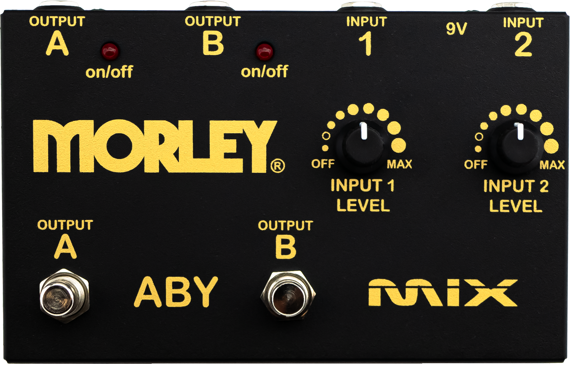 Morley Aby Mix Gold Series Switcher Avec Volume 2 Entrees 2 Sorties - Voetschakelaar & anderen - Main picture