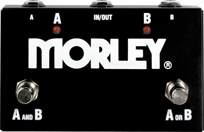 Morley Aby Pour Switcher 1 Guit. 2 Amp. Ou 2 Guit. 1 Amp. - Voetschakelaar & anderen - Main picture