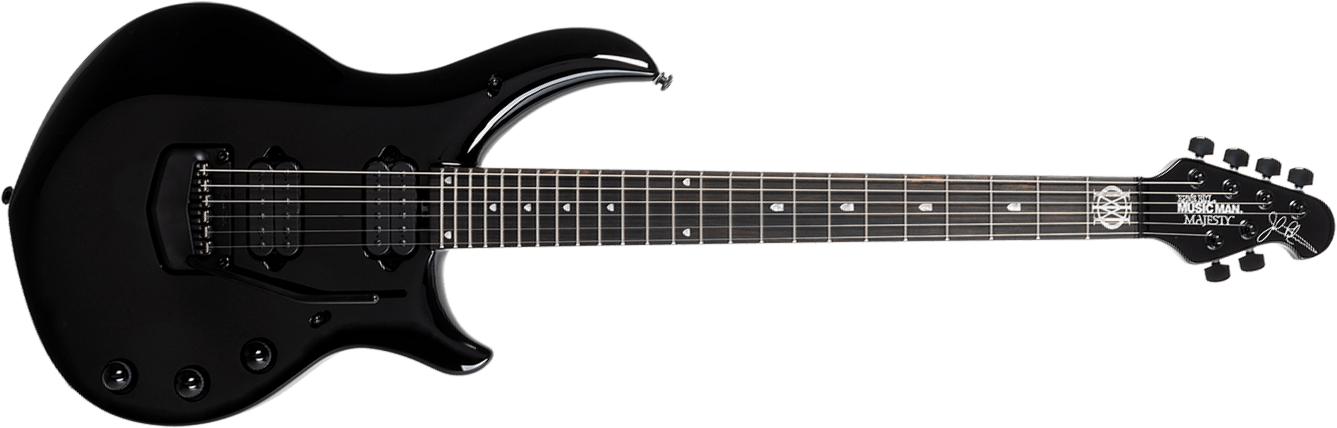 Music Man John Petrucci Majesty 6 Signature 2h Dimarzio Piezo Trem Eb +etui - Dark Side - Kenmerkende elektrische gitaar - Main picture
