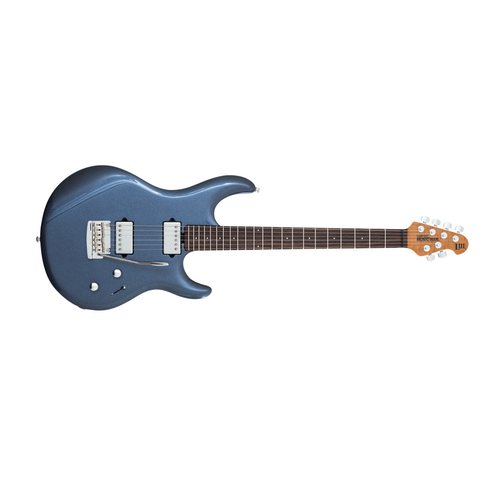 Music Man Steve Lukather Iii 3 Signature Hss Trem Rw - Bodhi Blue - Elektrische gitaar in Str-vorm - Main picture