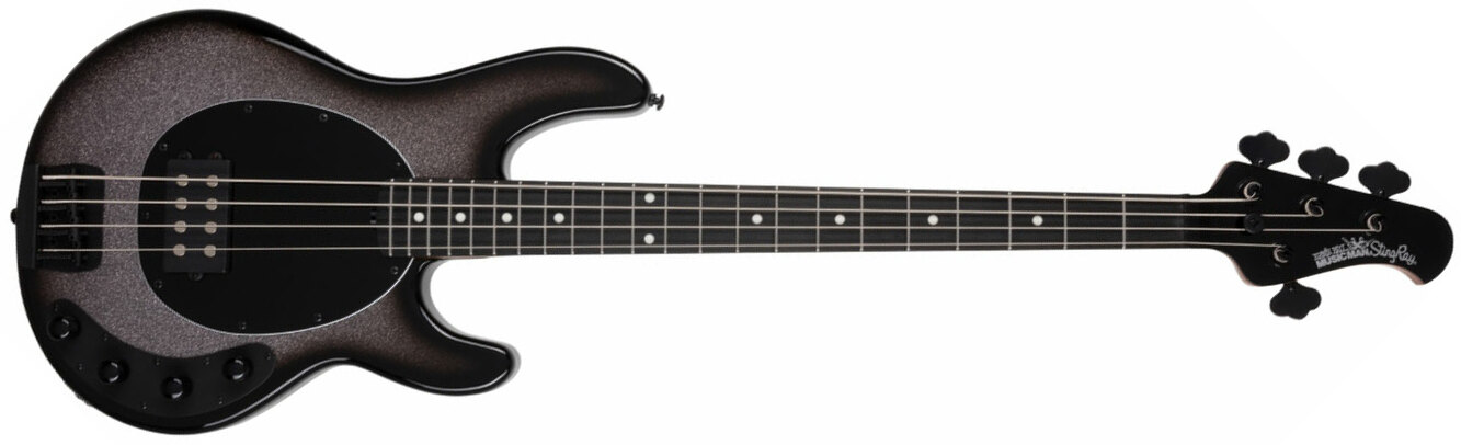 Music Man Stingray Special H Active Eb - Smoked Chrome - Solid body elektrische bas - Main picture