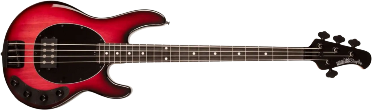 Music Man Stingray Special H Active Mn +etui - Raspberry Burst - Solid body elektrische bas - Main picture