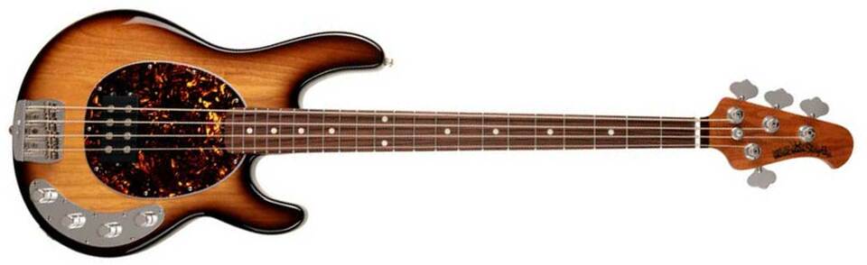 Music Man Stingray Special H Active Rw +housse - Burnt Ends - Solid body elektrische bas - Main picture