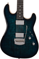 Elektrische gitaar in str-vorm Music man Sabre (USA, EB) - Deep blue burst