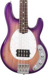 Solid body elektrische bas Music man StingRay Special H (RW) +Case - Purple sunset