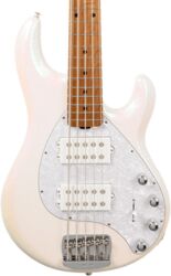 Solid body elektrische bas Music man StingRay Special HH 5-String +Gig Bag - Dazzler