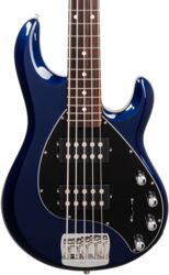 Solid body elektrische bas Music man StingRay Special HH 5-String +Gig Bag - Butane Blue
