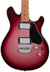 Kenmerkende elektrische gitaar Music man Valentine +Gig Bag (USA, MN) - Maroon burst sparkle
