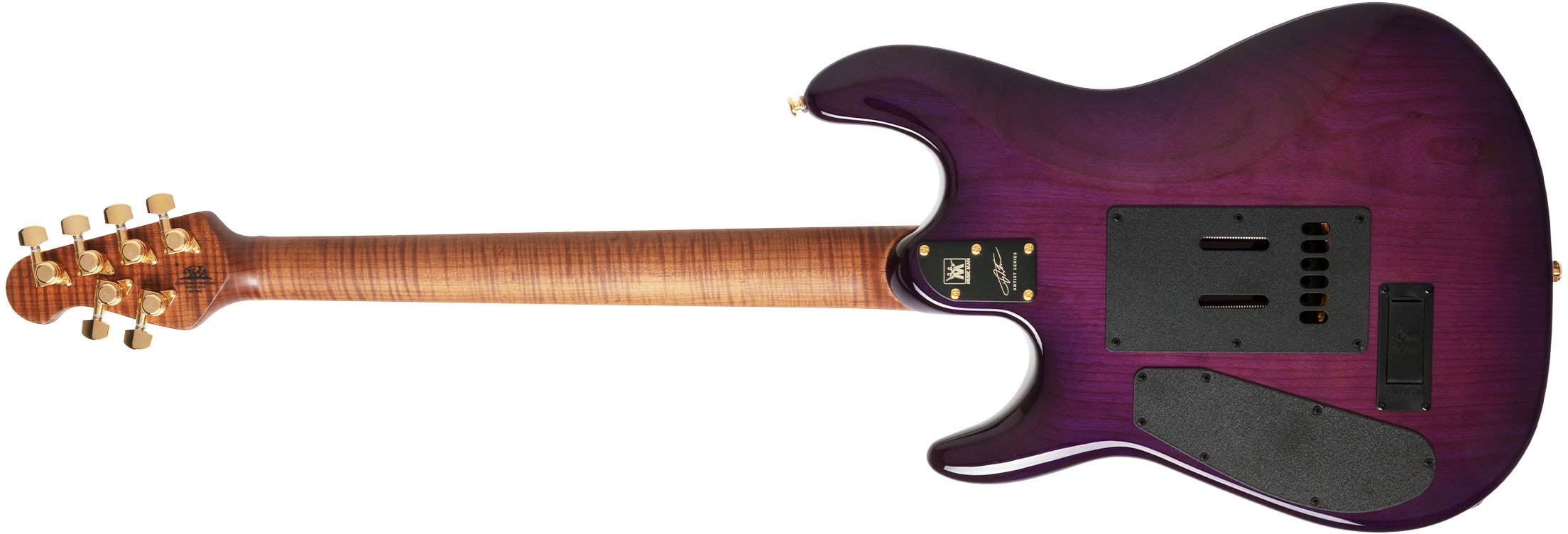 Music Man Jason Richardson 6 Cutlass Signature 6c 2h Trem Mn - Majora Purple - Elektrische gitaar in Str-vorm - Variation 1