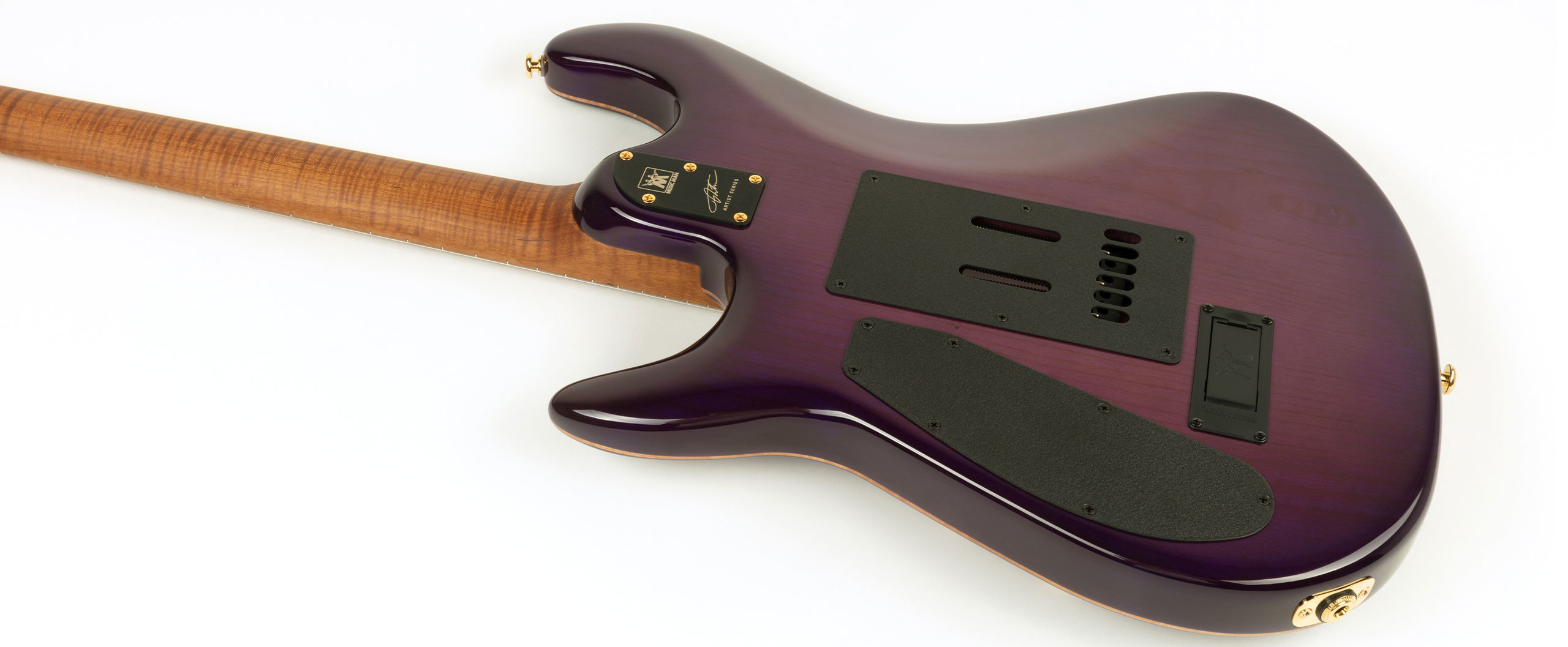 Music Man Jason Richardson 6 Cutlass Signature 6c 2h Trem Mn - Majora Purple - Elektrische gitaar in Str-vorm - Variation 5