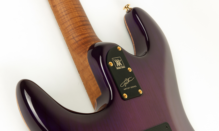 Music Man Jason Richardson 6 Cutlass Signature 6c 2h Trem Mn - Majora Purple - Elektrische gitaar in Str-vorm - Variation 6