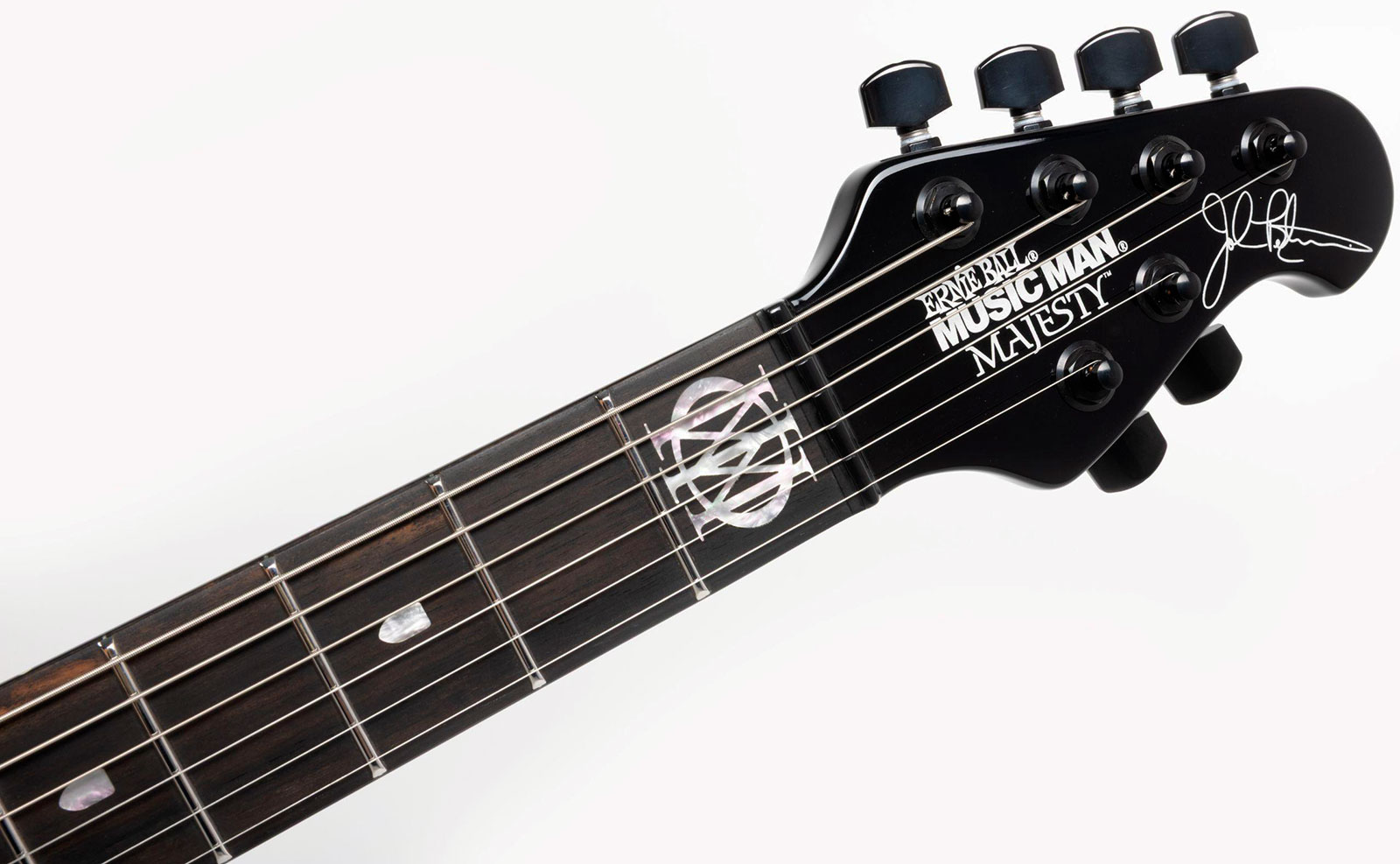 Music Man John Petrucci Majesty 6 Signature 2h Dimarzio Piezo Trem Eb +etui - Dark Side - Kenmerkende elektrische gitaar - Variation 4