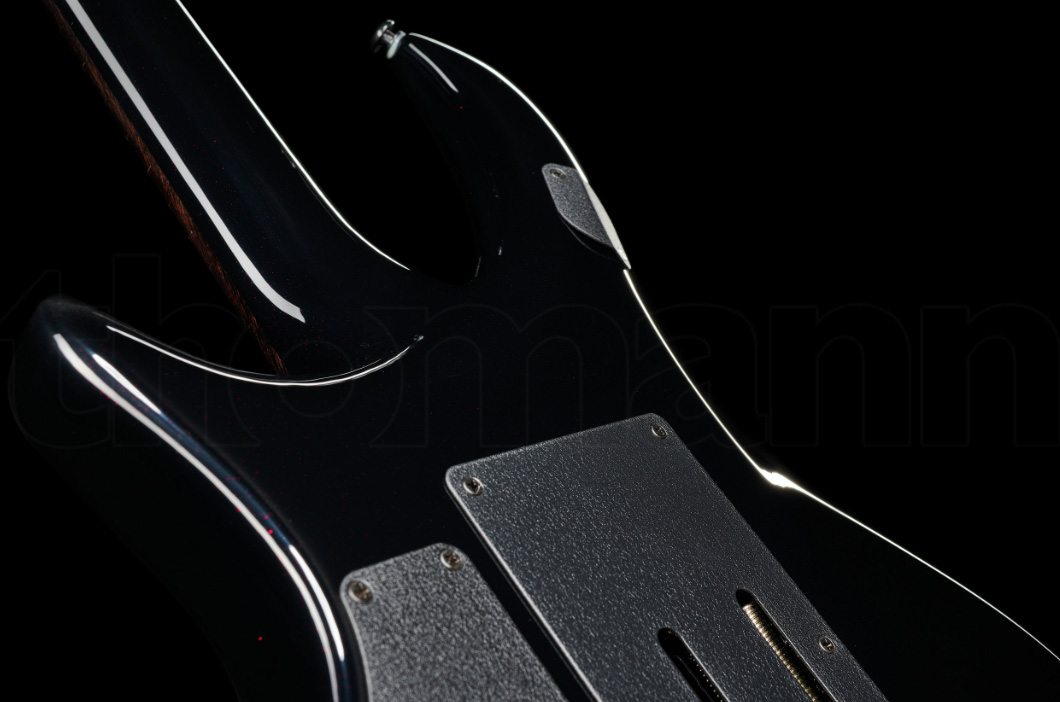 Music Man John Petrucci Majesty 6 Signature 2h Dimarzio Piezo Trem Eb - Sanguine Red - Metalen elektrische gitaar - Variation 4
