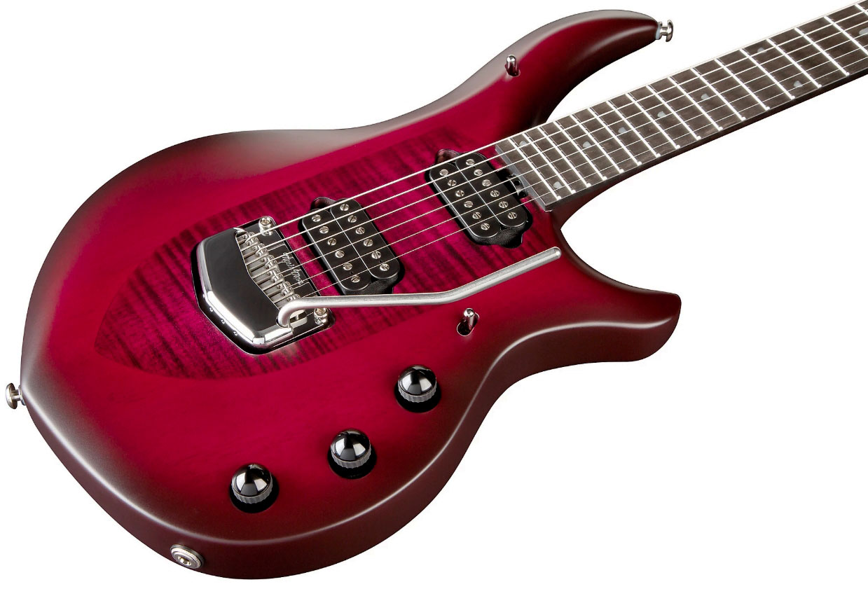 Music Man John Petrucci Majesty 6 Signature 2h Dimarzio Piezo Trem Eb +housse - Amaranth - Kenmerkende elektrische gitaar - Variation 2