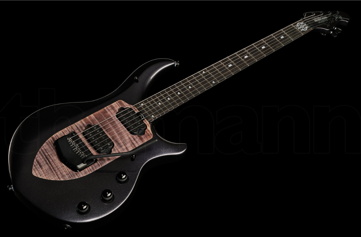 Music Man John Petrucci Majesty 6 Signature 2h Dimarzio Piezo Trem Eb - Smoked Pearl - Metalen elektrische gitaar - Variation 2