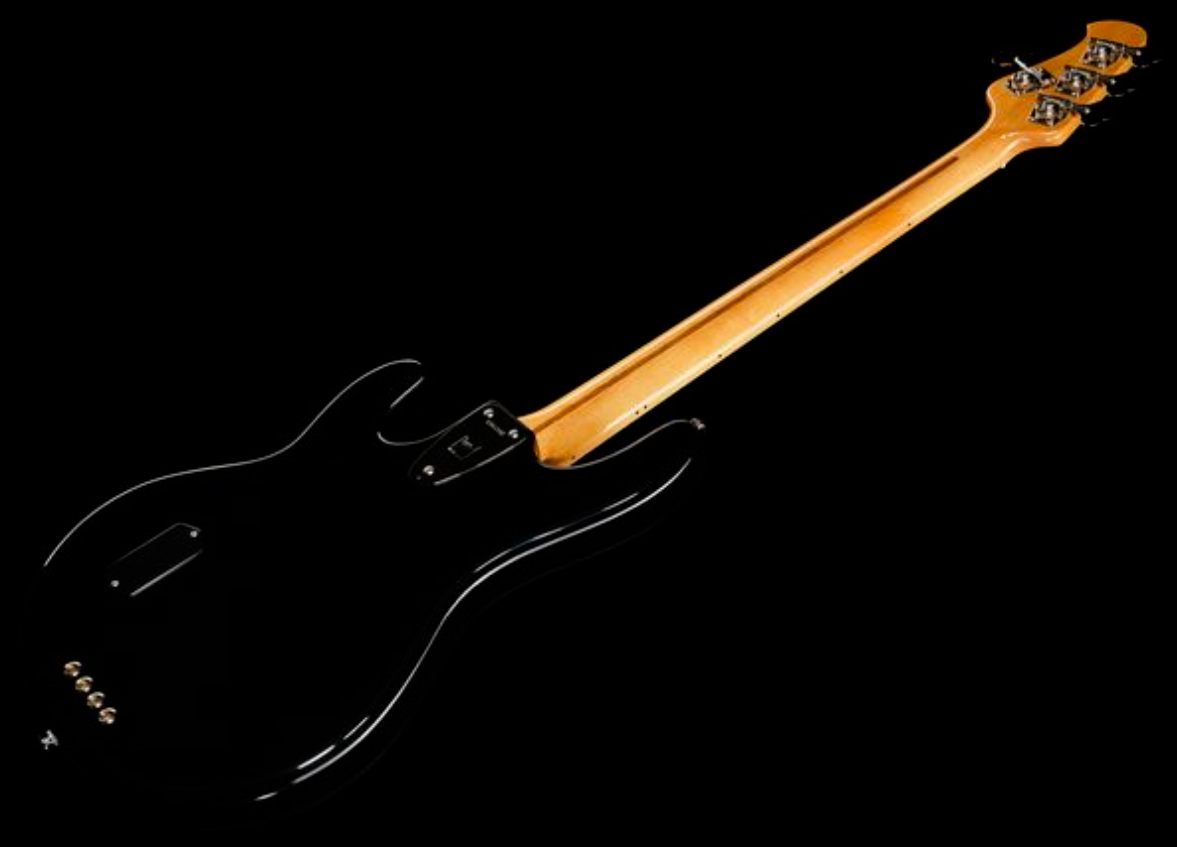 Music Man Stingray Retro 70s Usa Active Mn - Black - Solid body elektrische bas - Variation 3