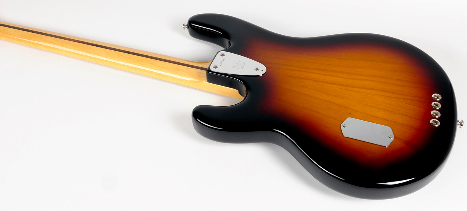 Music Man Stingray Retro 70s Usa Active Mn - Vintage Sunburst - Solid body elektrische bas - Variation 4