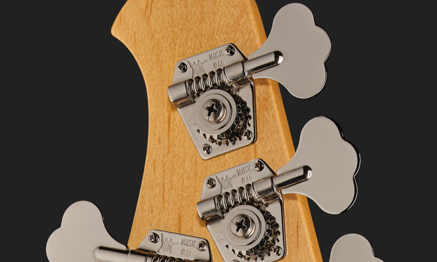 Music Man Stingray Retro 70s Usa Active Mn - White - Solid body elektrische bas - Variation 7