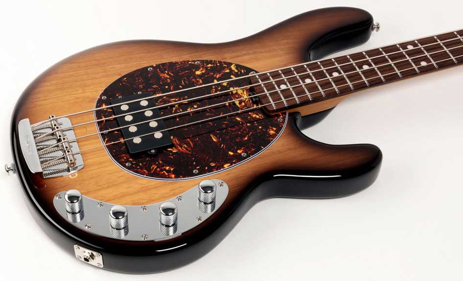 Music Man Stingray Special H Active Rw +housse - Burnt Ends - Solid body elektrische bas - Variation 2