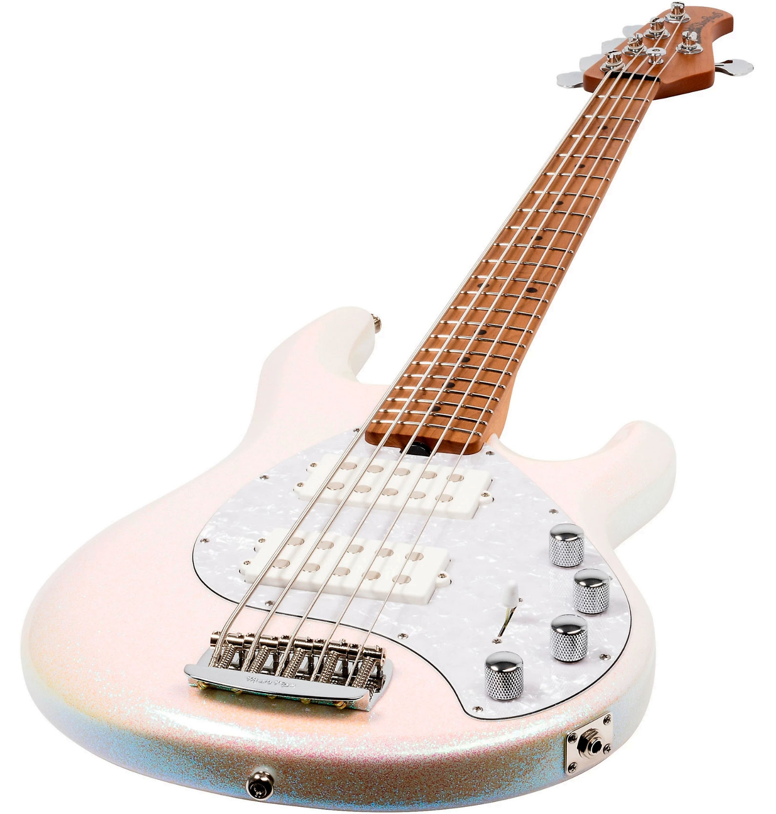Music Man Stingray Special Hh 5c Active Mn +housse - Dazzler - Solid body elektrische bas - Variation 2