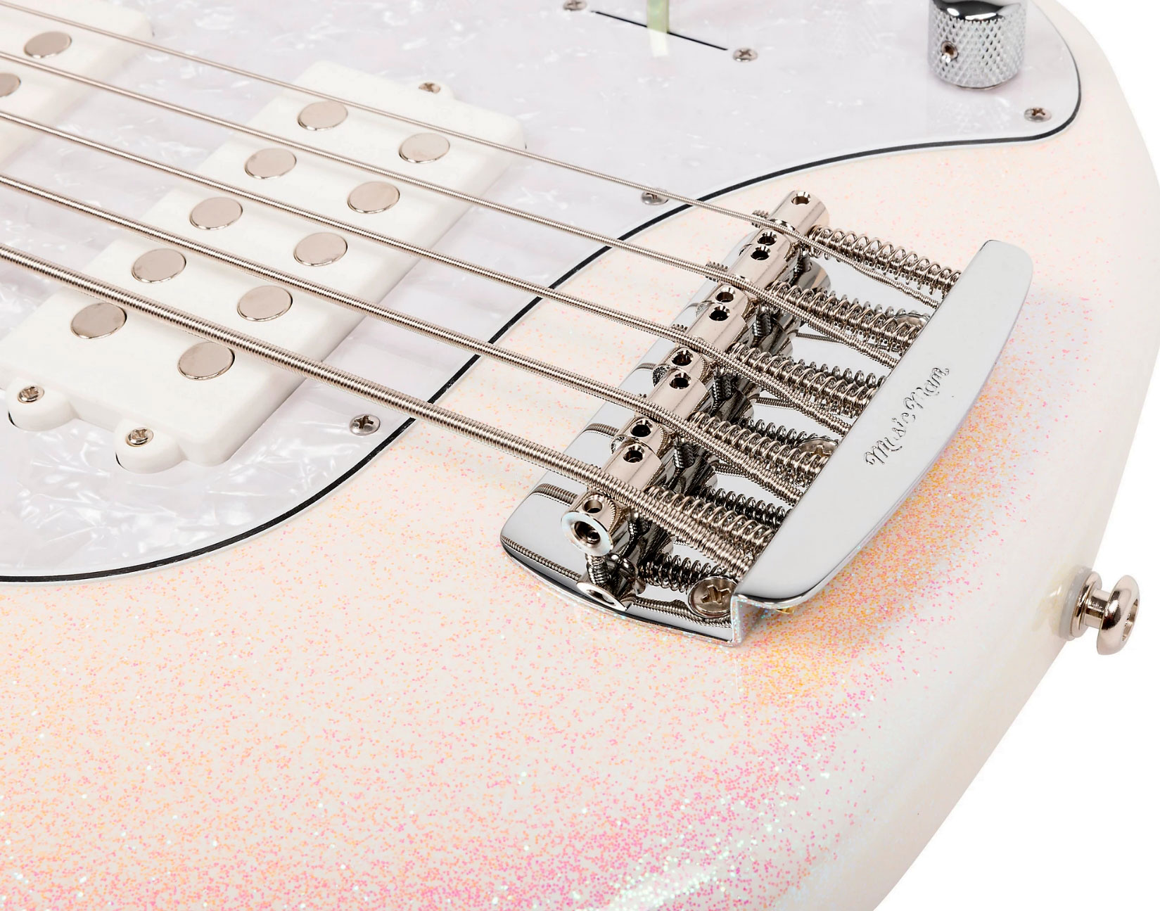 Music Man Stingray Special Hh 5c Active Mn +housse - Dazzler - Solid body elektrische bas - Variation 4