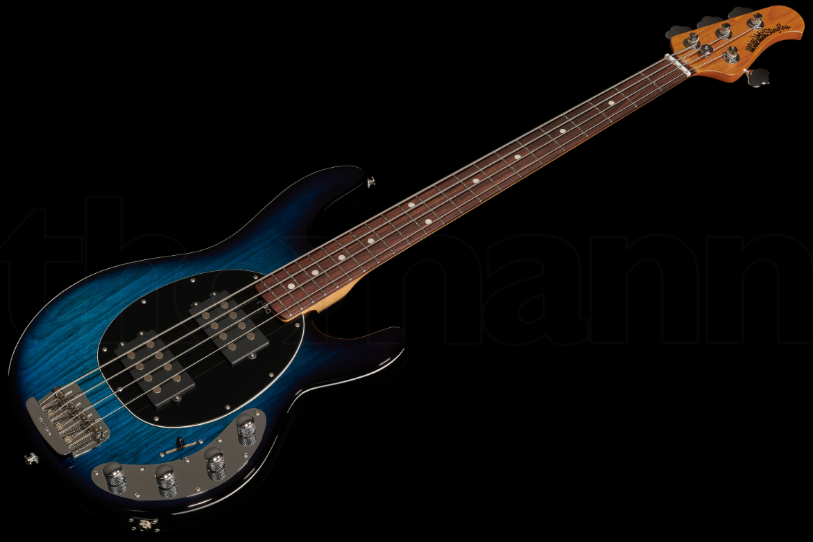 Music Man Stingray Special Hh Active Rw +etui - Pacific Blue Burst - Solid body elektrische bas - Variation 2