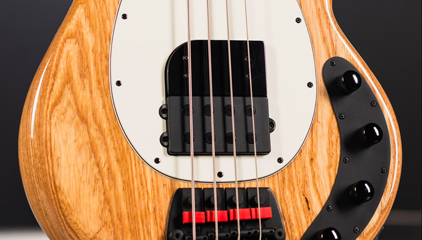 Music Man Tim Commerford Stingray Bass Active Signature Eb - Natural Gloss - Solid body elektrische bas - Variation 1
