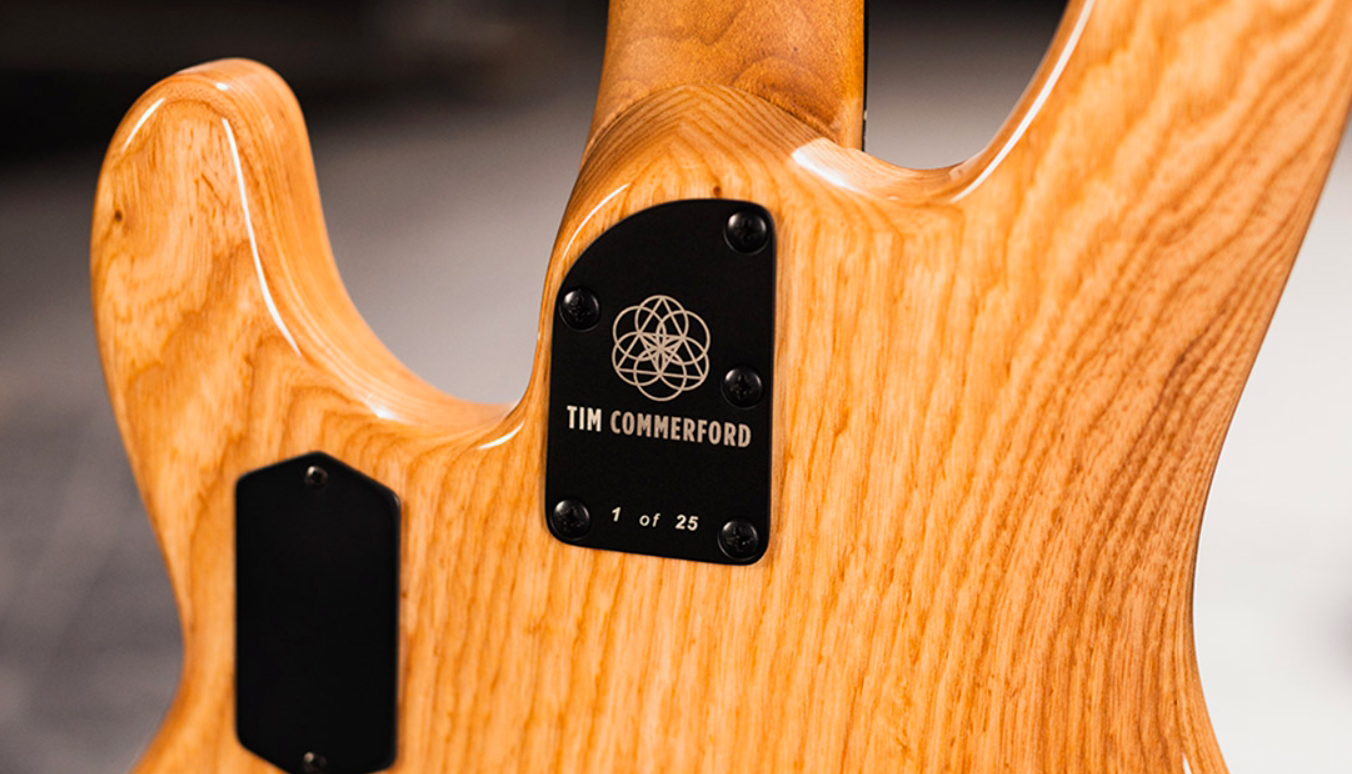 Music Man Tim Commerford Stingray Bass Active Signature Eb - Natural Gloss - Solid body elektrische bas - Variation 2