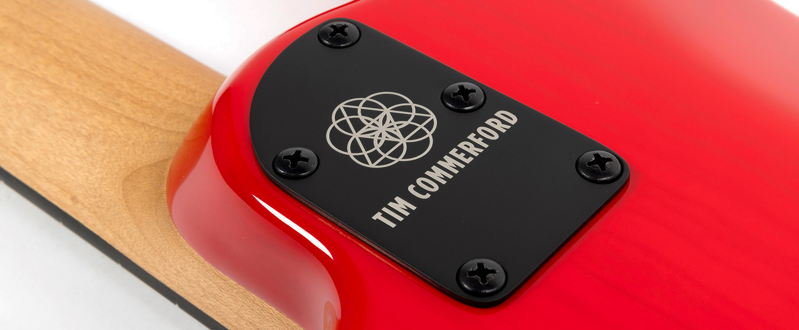 Music Man Tim Commerford Stingray Bass Active Signature Eb - Caliper Red - Solid body elektrische bas - Variation 6