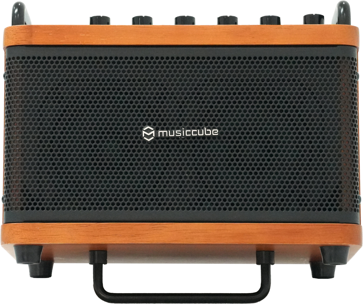 Musiccube Tiny Box D2 Dark Oak Wood - Mobiele PA- systeem - Main picture