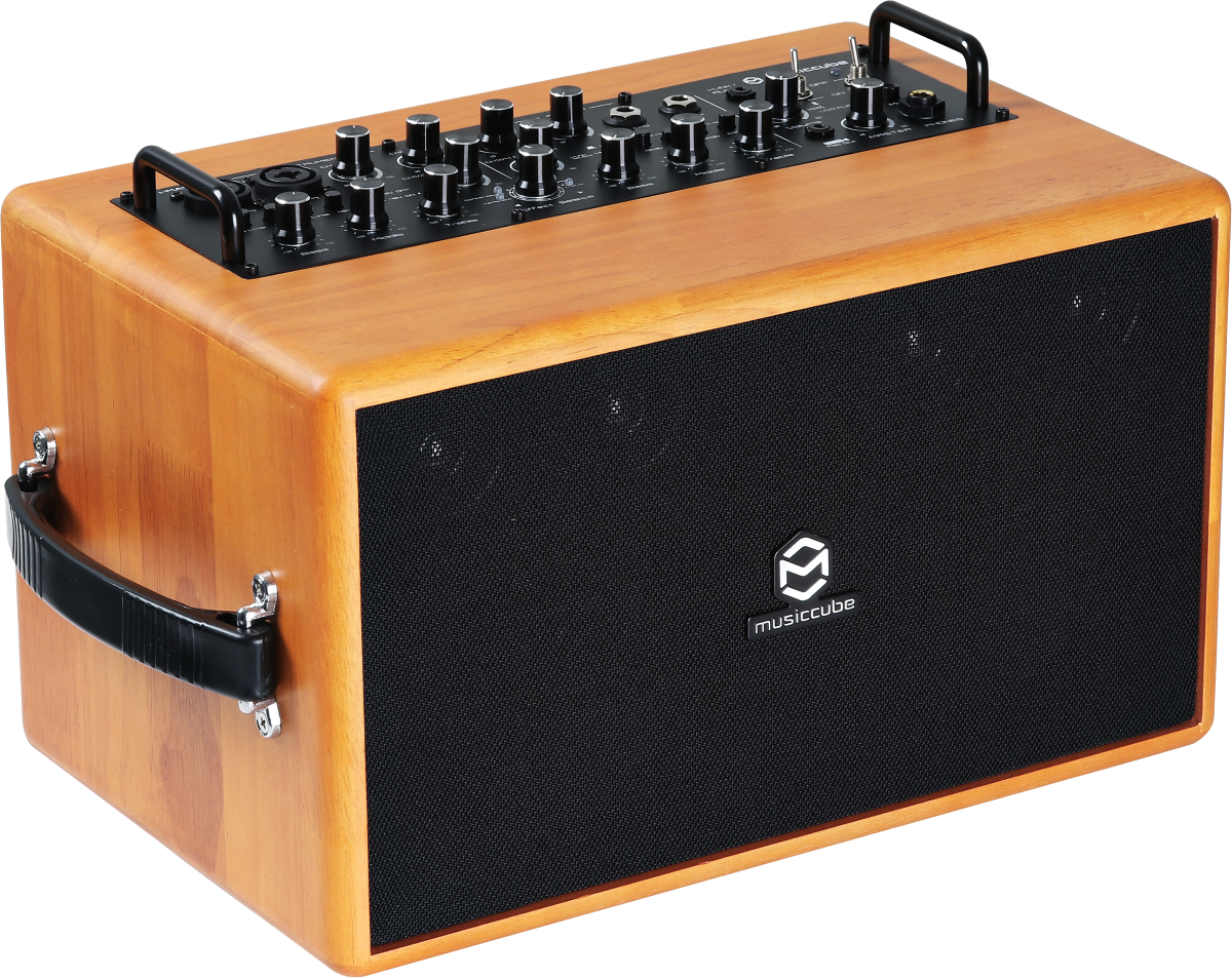 Musiccube M90 Pro Oak Wood - Mobiele PA- systeem - Variation 1