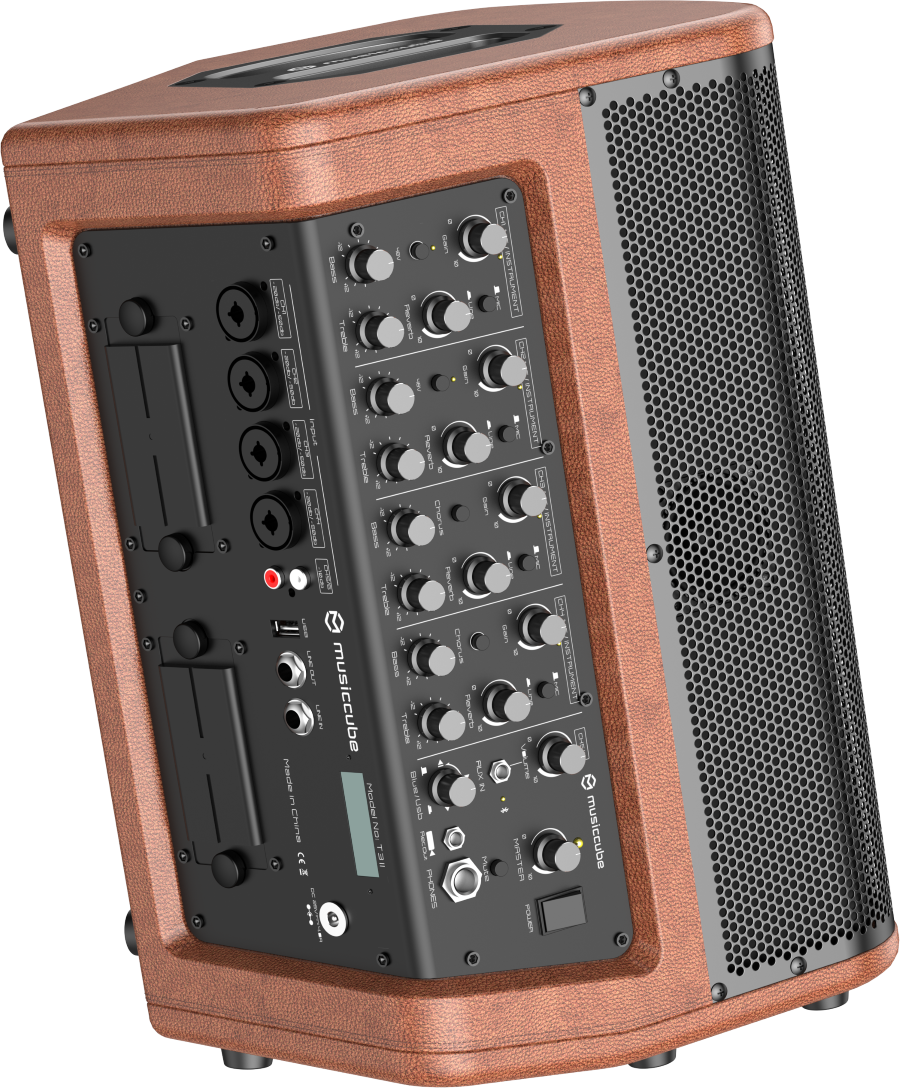 Musiccube T3 Ii Brown - Mobiele PA- systeem - Variation 4