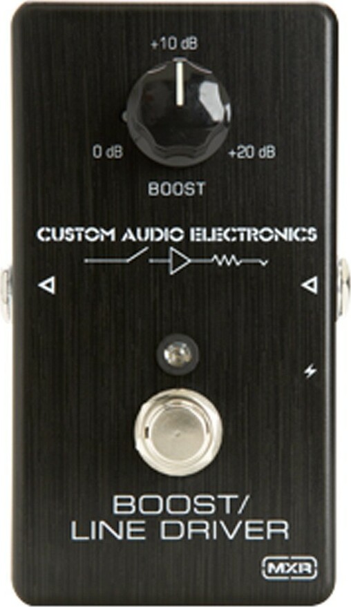 Mxr Mc401 Cae Custom Audio Electronics Boost Linedriver - Volume/boost/expression effect pedaal - Main picture