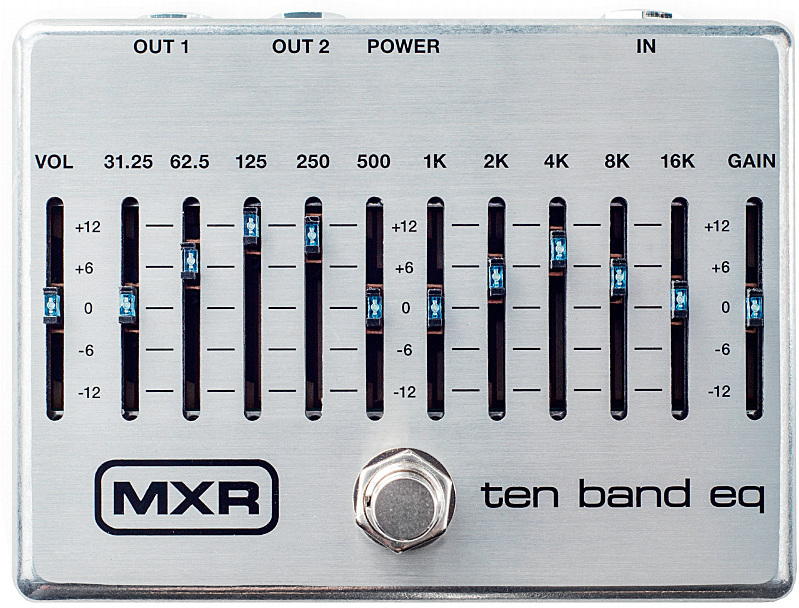 Mxr Ten Band Eq M108s - EQ en enhancer effect pedaal - Main picture