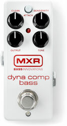 Compressor/sustain/noise gate effectpedaal Mxr Bass Dyna Comp Mini Compressor M282