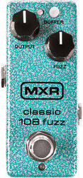 Overdrive/distortion/fuzz effectpedaal Mxr Classic 108 Fuzz Mini M296