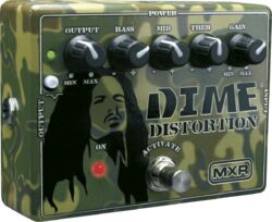 Overdrive/distortion/fuzz effectpedaal Mxr MDD11 Dime Distortion