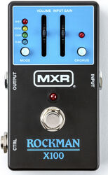 Overdrive/distortion/fuzz effectpedaal Mxr Rockman X100