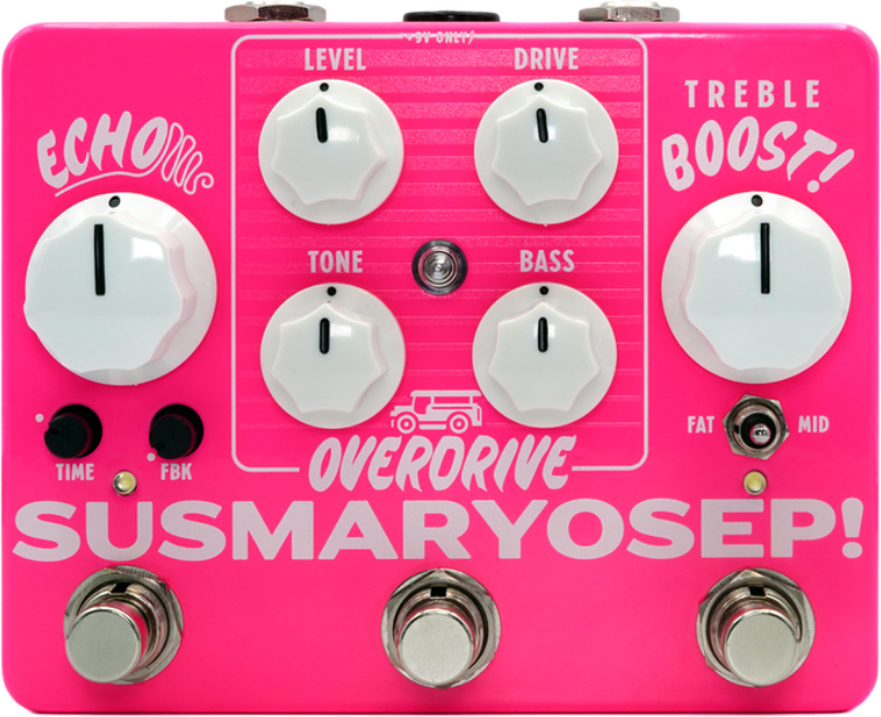 Mythos Pedals Susmaryosep! V2 Overdrive - Overdrive/Distortion/fuzz effectpedaal - Main picture