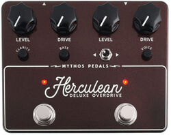 Overdrive/distortion/fuzz effectpedaal Mythos pedals Herculean Deluxe Overdrive