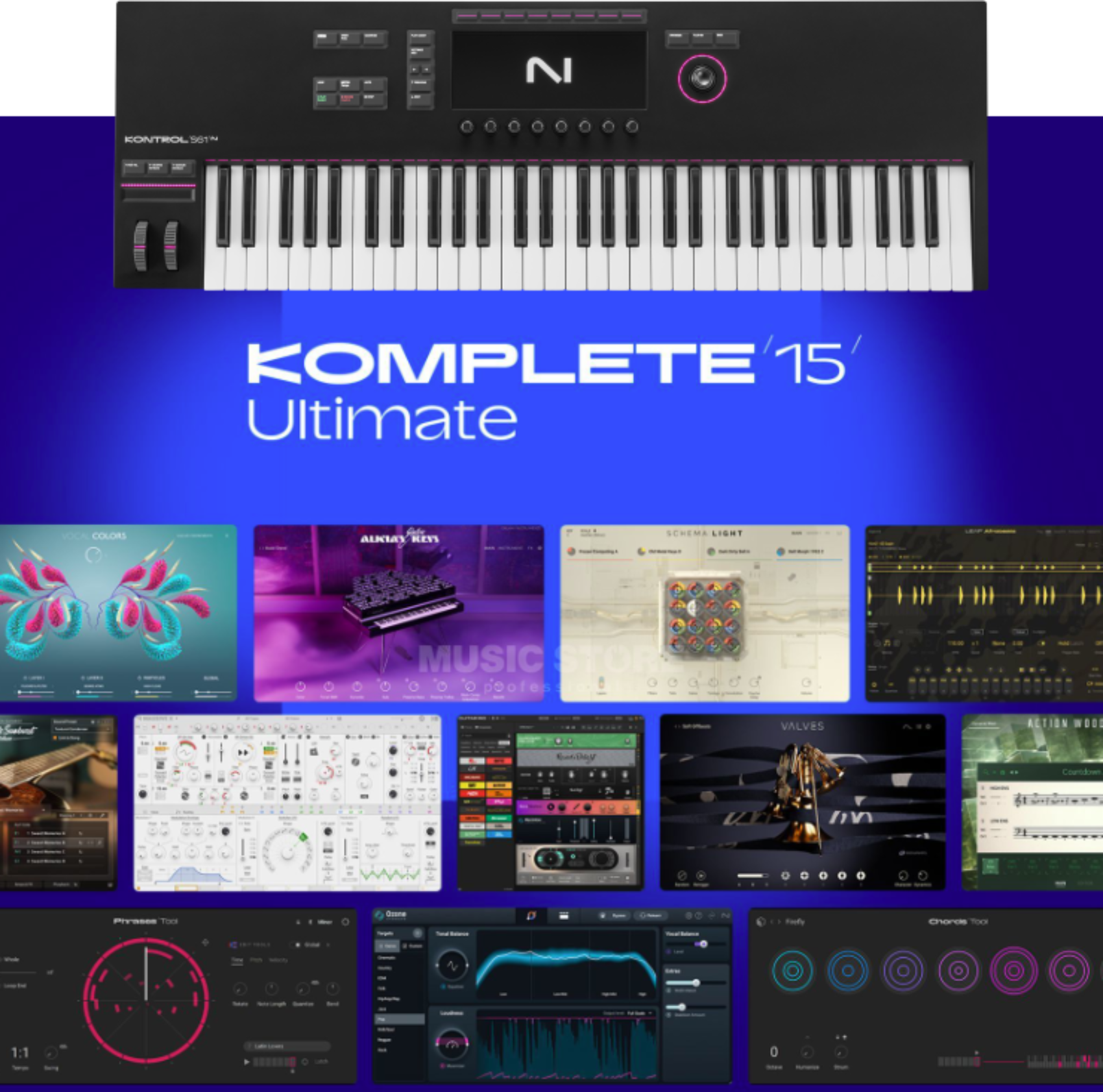 Native Instruments Kontrol S61 Mk3  + Komplete 15 Ultimate - Masterkeyboard - Main picture