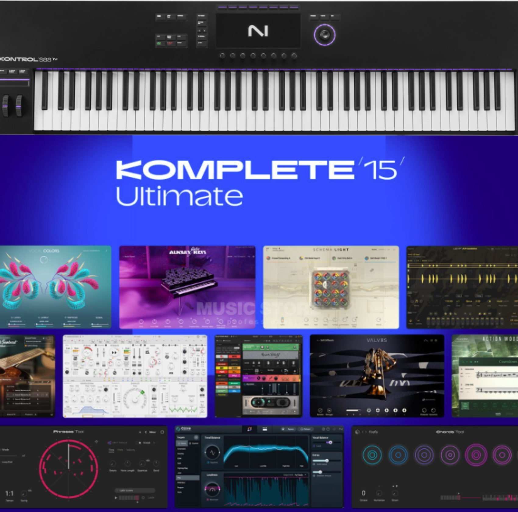 Native Instruments Kontrol S88 Mk3  + Komplete 15 Ultimate - Masterkeyboard - Main picture