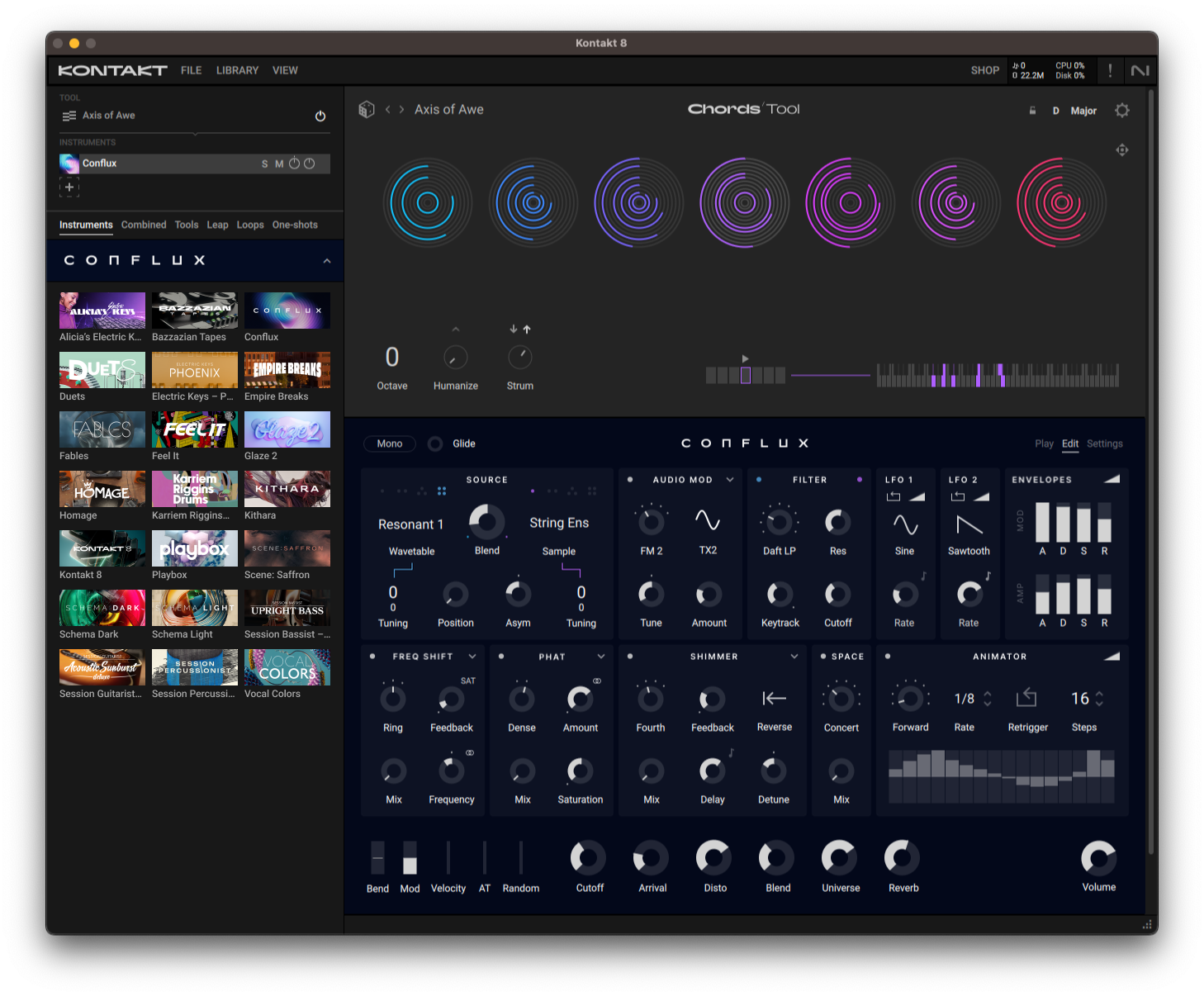 Native Instruments Kontakt 8 - Plug-in effect - Variation 2