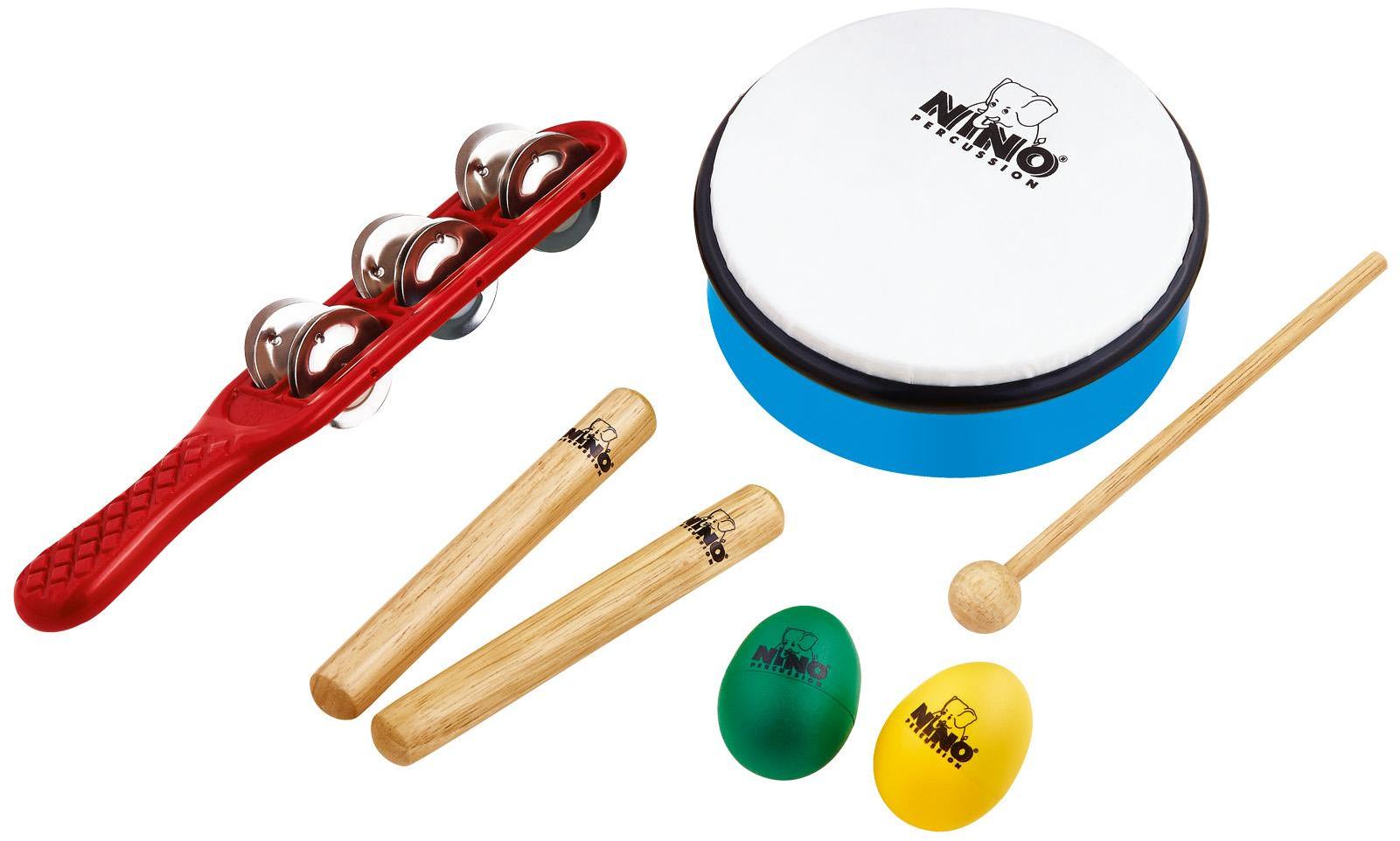 Percussie set voor kinderen Nino percussion                Nino Set 3 Rhythm Set