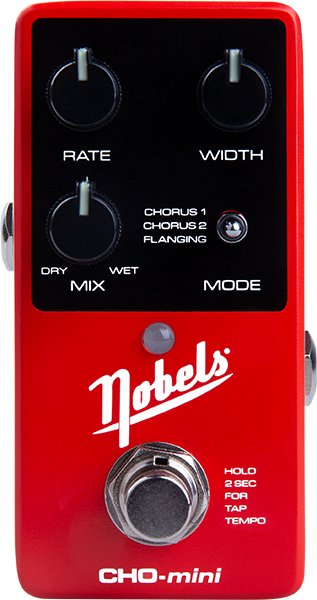 Nobels Cho-mini - Modulation/chorus/flanger/phaser en tremolo effect pedaal - Main picture