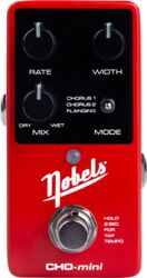 Modulation/chorus/flanger/phaser en tremolo effect pedaal Nobels                         Cho-Mini