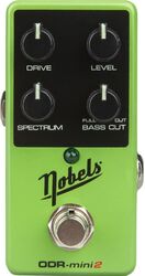 Overdrive/distortion/fuzz effectpedaal Nobels                         ODR-Mini2